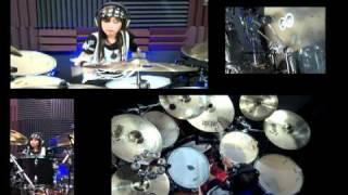 Avenged Sevenfold Nightmare Drum Cover by 8yr old ALEXEY