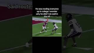That’s a Druski route right there #nfl #cfb #collegefootball