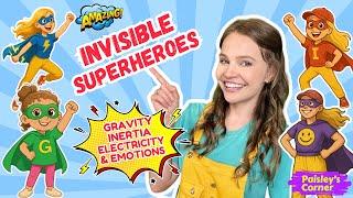 Preschool & Toddler Learning Video with Silly Miss Lily | Invisible Superheroes | Science for Kids