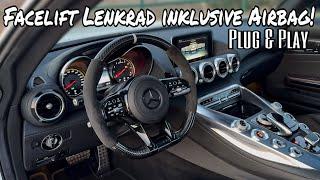 New facelift steering wheel for my AMG GT-S!! PLUG & PLAY retrofit | DMP Car Design