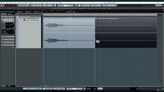 Cubase bounce selection