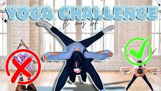 COUPLES YOGA CHALLENGE *FUNNY AF*