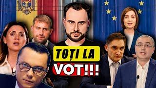 TOȚI LA VOT - nu-i de GLUMĂ! / Rusia VS U.Europeană / Stoianoglo - omul lui ȘOR?