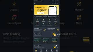 HOW TO TRANSFER USDT FROM ONE BINANCE ACCOUNT TO ANOTHER | BINANCE MOBILE APP | URDU/HINDI | 2021