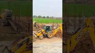 Eicher Tractor | Ajax Flori | Jcb 3dx #shorts #tractor #jcb