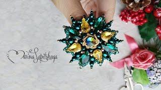 How to make a brooch "Star of the East" (master class)