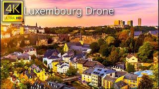 Luxembourg, Luxembourg - 4K UHD Drone Video