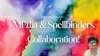 Dina Wakley MEdia + Spellbinders Collection Introduction