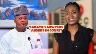 Yahaya Bello's Lawyers Absent In Court