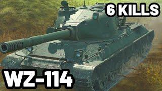 WZ-114 | 7.6K DAMAGE | 6 KILLS | WOT Blitz Pro Replays