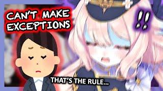 Enna explaining how her voicepack got rejected and published as a video instead...