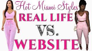 Hot Miami Styles Try On Haul 2018 | Real Life vs. Website | iDESIGN8