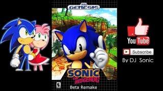 Sonic Beta Remake (Sega Genesis) - Longplay