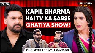 F.I.R. Writer EXPOSES Kapil Sharma Show, Ekta Kapoor, Writing Housefull 5, TMKOC & FIR 2 | UT EP58