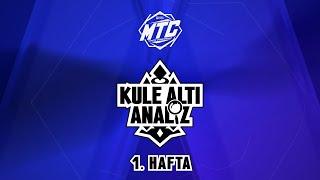 Kule Altı Analiz | MTC 4. Sezon | 1. Hafta | #MTC #MLBB #ZirveyeUlaş