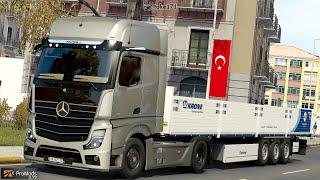 [ETS2 1.52] Mercedes Benz New Actros L 2019 | ProMods 2.72 | Tekirdağ - Edirne