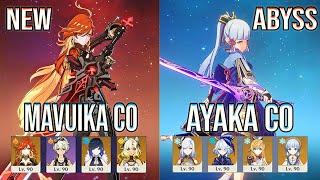New Abyss Mavuika C0 & Ayaka C0 Spiral Abyss Floor 12 Genshin Impact