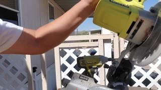 How to fix a Ryobi P551 Mitre Saw