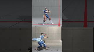 SF6 vs SFV Chun-Li