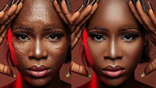 How To RETOUCH & SMOOTH SKIN Using FREQUENCY SEPARATION In Photoshop | Skin Retouching Tutorial