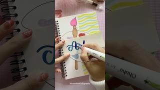 Beautiful Front Page Design: ART  #shorts #nhuandaocalligraphy #frontpage