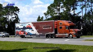 Orange Volvo Big Rigs and Big Loads | Truckspotting 81424