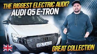 Review of electric car from China Audi Q5 e-tron. MeGoElectric is going to Geneva Motor Show 2024