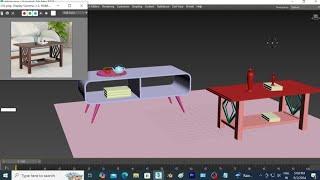 Designing a Coffee Table in 3dsmax | 3D Modeling Tutorial