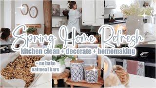 🪴2025 SPRING HOME REFRESH // Nancy Meyers Aesthetic Clean + Decorate // Cleaning Motivation