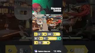 Giovanna simple fast rrc combo #ggst_gi #giovanna #ggst #guiltygear #strive #fgc #combos