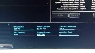 I7 4770k overclocked to 4.5 ghz stable using z87 gd 65 mobo check it out