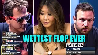 The Wettest Flop Ever - Maria Ho, Phil Laak & Dan O'Brien Monster Poker Pot