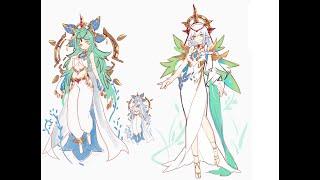 Evolution of Nahida : Genshin Impact
