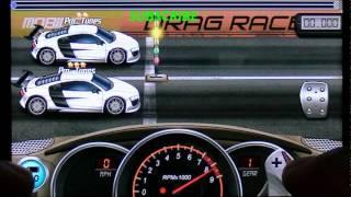 Drag Racing 8.316 TUNE level 7 1/4 Audi R8 V10