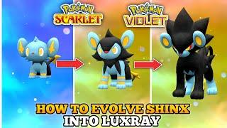 How To Evolve Shinx Into Luxio And Luxray In Pokemon Scarlet Violet | Paldea Region