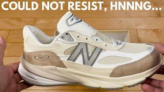 UNBOXING New Balance 990v6 Made in USA Mindful Grey Bone Beige - Best Teddy Santis MiUSA V6 Yet!