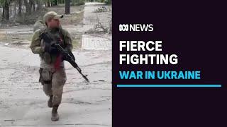 Russia steps up push into 'completely ruined' eastern Ukrainian city | ABC News