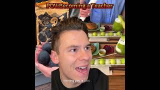 #pov Becoming a Teacher #acting #foryou #funny