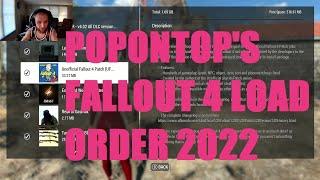 POPONTOP'S FALLOUT 4 LOAD ORDER 2022