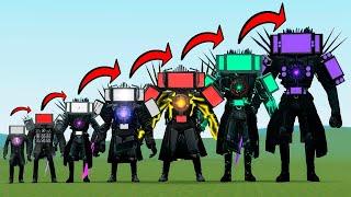 SIZE COMPARISON of ULTRA TV MAN TITAN vs SKIBIDI TOILET BOSSES in Garry’s Mod!