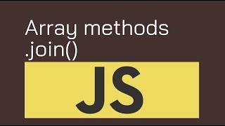 join Method In JavaScript