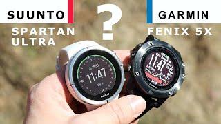 Часы Suunto Spartan Ultra или Garmin Fenix 5X – что выбрать?