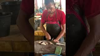 Mahi mahi fish cutting #fish #fillet #fishcutting #asmrvideos #food #satisfyingvideo #streetfood