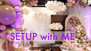 Setup With ME | Balloon Garland Tutorial | Custom Colors | Tutorial | DIY