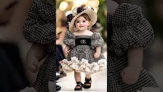 Chubby Baby on the Runway! #cute#fashion#baby#AI#runway#fyp #viral#かわいい#kawaii#베이비패션쇼#YouTubeShorts