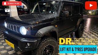 JIMNY LIFT KIT & NEW TYRES INSTALLED | DR NANO 2.5" | MT TYRES | DGS13