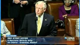 House Debate with Majority Leader Cantor (R-VA) & Minority Leader Hoyer (D-MD)