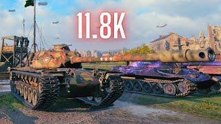 World of Tanks T110E5  11.8K Damage & 60TP 10K dmg