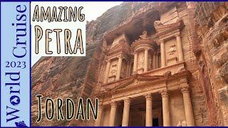 Amazing Petra, Jordan | Famous Nabatean Buildings Carved Into The Sandstone #petra