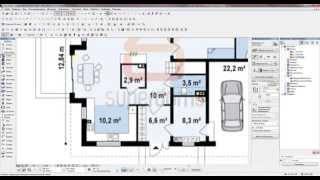 Cоздание крыши в ArchiCAD